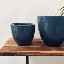 Exotic Flora Echoing Eternity (Slim) - Grey Pots & Planters