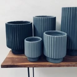 Exotic Flora Pots & Planters Dark Affinity - Grey