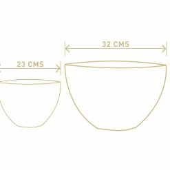 Exotic Flora Pots & Planters Echoing Eternity (Fat) - Black