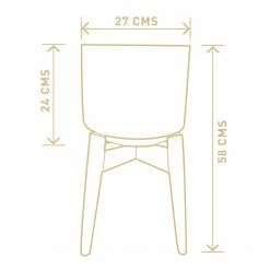 Exotic Flora Crimson Sky With Wooden Stand Pots & Planters