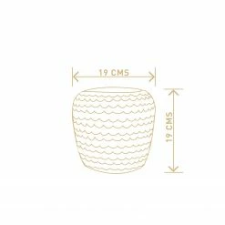 Exotic Flora Silk Thread - Small - White Pots & Planters