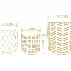 Exotic Flora Loved Flowers - White Pots & Planters