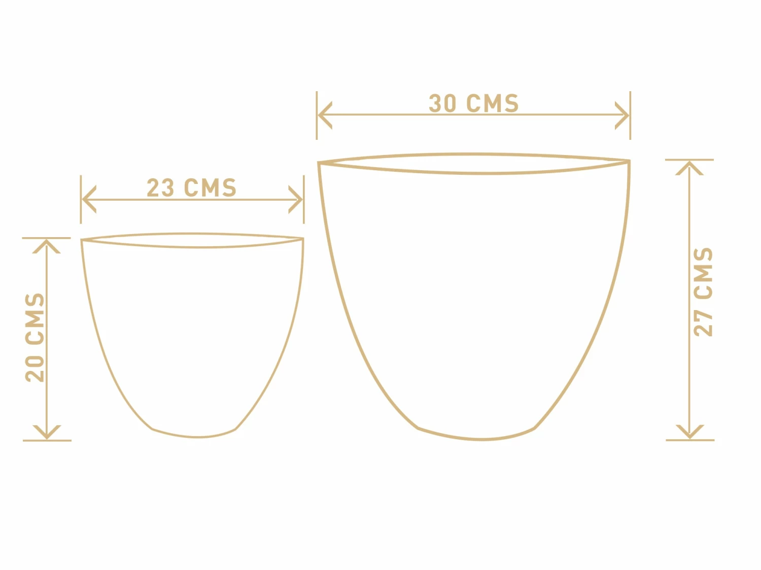 Exotic Flora Pots & Planters Echoing Eternity (Slim) - White 4 Exotic Flora Pots & Planters Echoing Eternity (Slim) - White