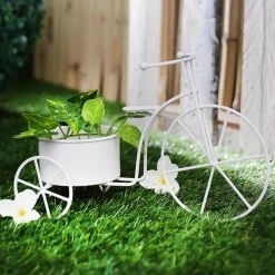 Exotic Flora Pots & Planters Big Cycle Planter White