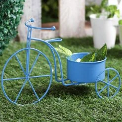 Exotic Flora Big Cycle Planter Blue