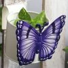 Exotic Flora Butterfly Pot White Pots & Planters