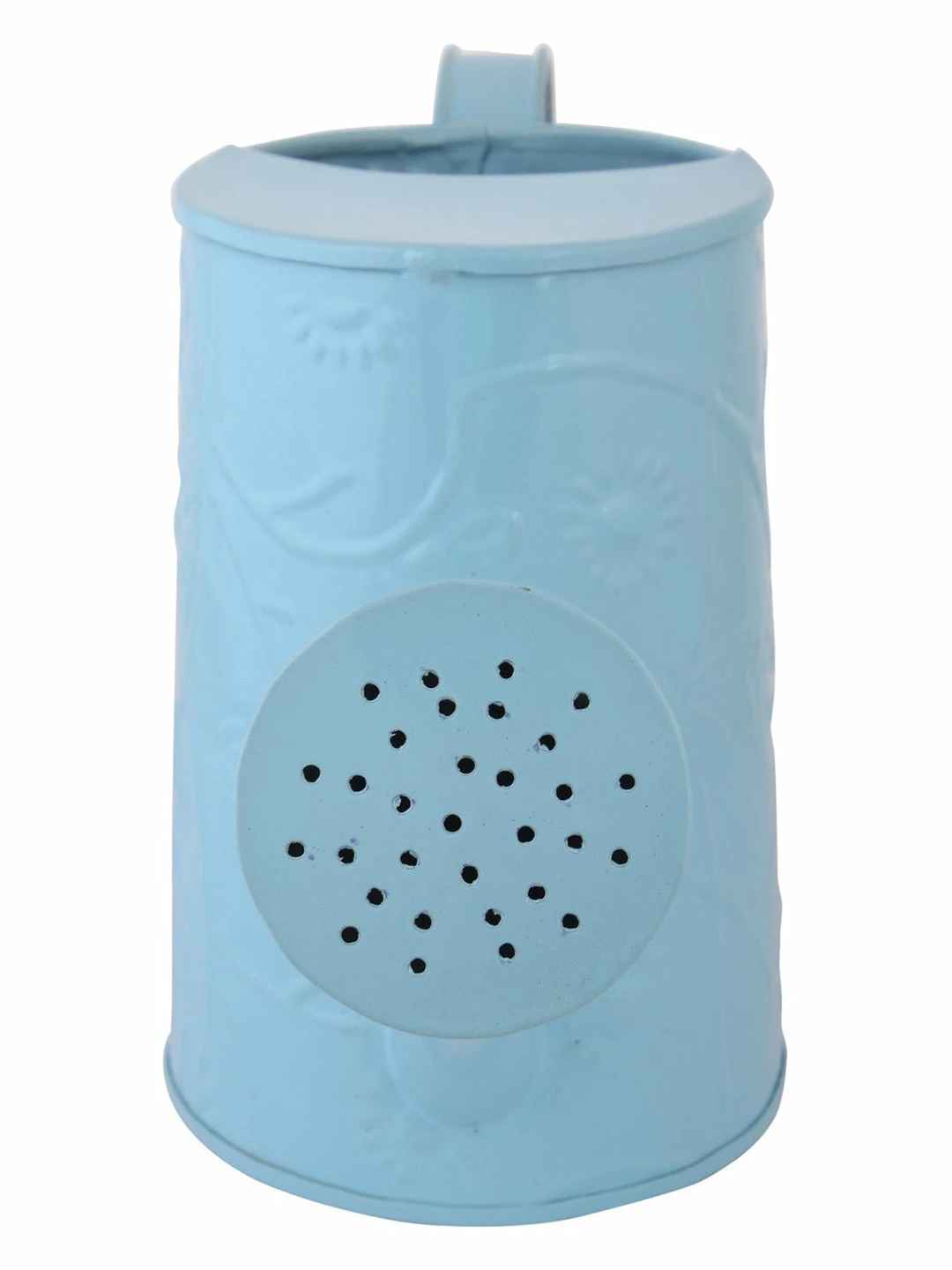 Exotic Flora Design Embossed Watercane Blue 2 Exotic Flora Design Embossed Watercane Blue