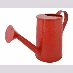 Exotic Flora Design Embossed Watercane Red Pots & Planters 5 Exotic Flora Design Embossed Watercane Red Pots & Planters