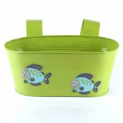 Exotic Flora Fish Tub Green Pots & Planters