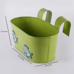 Exotic Flora Fish Tub Green Pots & Planters 5 Exotic Flora Fish Tub Green Pots & Planters