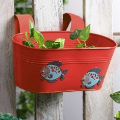 Exotic Flora Fish Tub Red