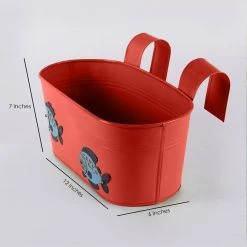 Exotic Flora Fish Tub Red 5 Exotic Flora Fish Tub Red