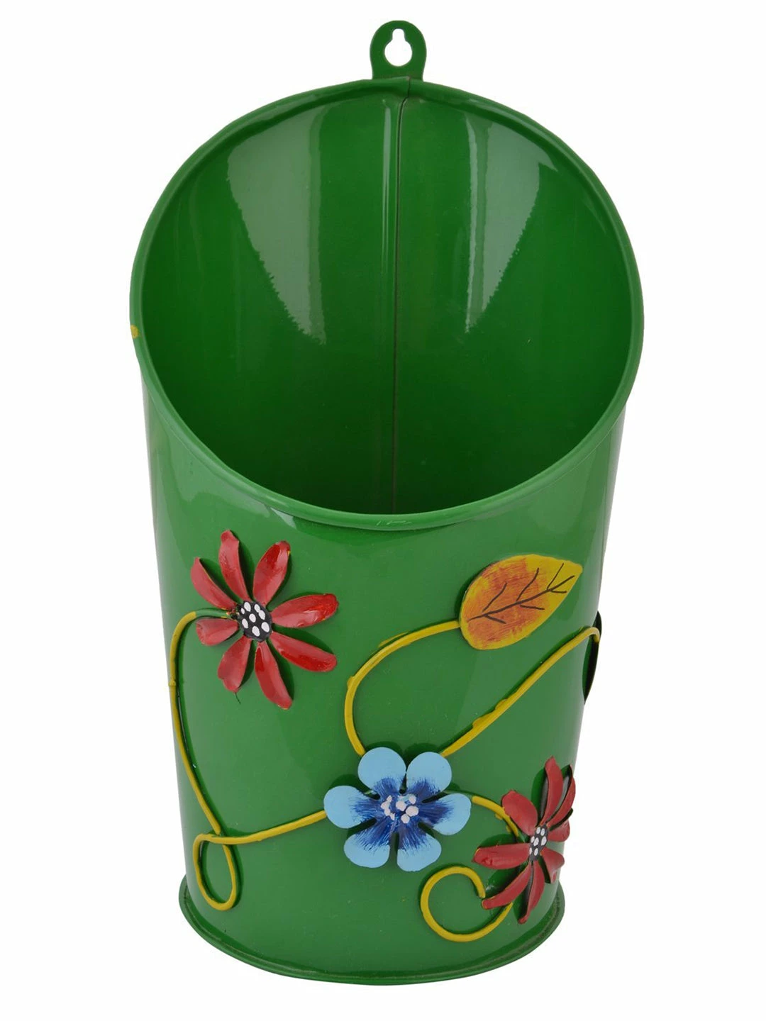Exotic Flora Half Moon Pot Green Pots & Planters 2 Exotic Flora Half Moon Pot Green Pots & Planters