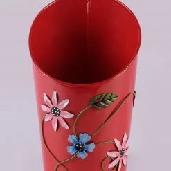 Exotic Flora Half Moon Pot Red Pots & Planters