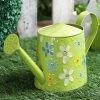 Exotic Flora Handpainted Water Cane Green