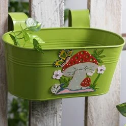 Exotic Flora Mushroom Tub Green