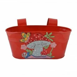 Exotic Flora Mushroom Tub Red