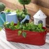 Exotic Flora Oval Planter Large Red Pots & Planters