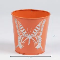 Exotic Flora Pots & Planters Set Of Three Mini Butterfly Pots