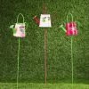 Exotic Flora Pots & Planters Set Of Three Garden Stick