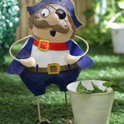 Exotic Flora Pots & Planters Fat Blue Pirate Planter