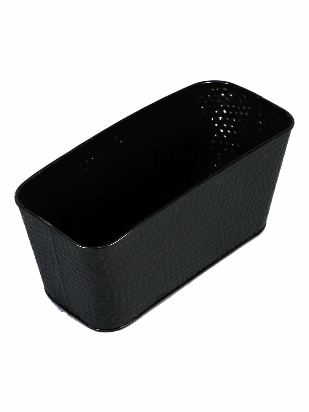 Exotic Flora Set Of Two 12'' Embossed Pot Black & White 3 Exotic Flora Set Of Two 12'' Embossed Pot Black & White