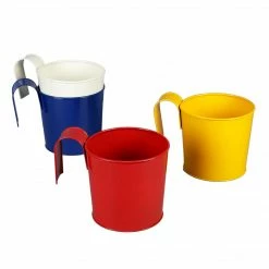 Exotic Flora Pots & Planters Set Of Four Railing Pot