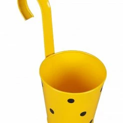 Exotic Flora Pots & Planters Set Of Two Railling Pot Polka Red & Yellow 5 Exotic Flora Pots & Planters Set Of Two Railling Pot Polka Red & Yellow