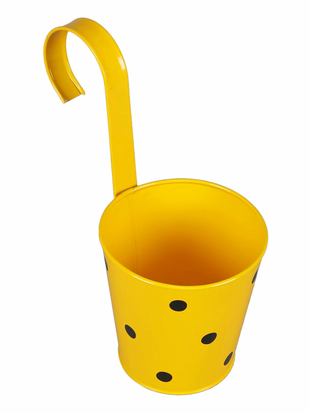 Exotic Flora Pots & Planters Set Of Two Railling Pot Polka Red & Yellow 3 Exotic Flora Pots & Planters Set Of Two Railling Pot Polka Red & Yellow