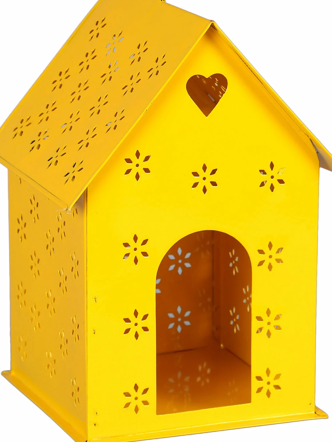 Exotic Flora Hut Shape Bird House Yellow Pots & Planters 3 Exotic Flora Hut Shape Bird House Yellow Pots & Planters